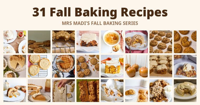 31 fall baking recipes