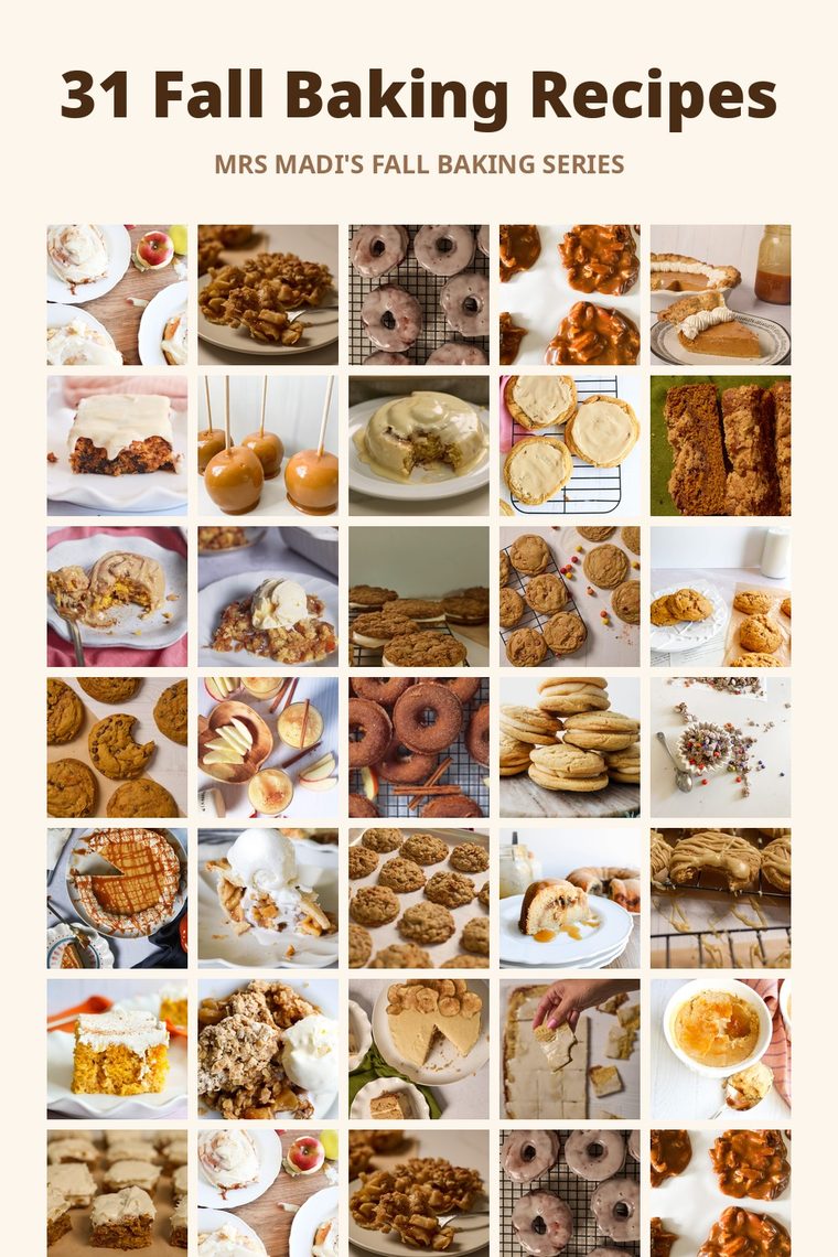 31 fall baking recipes